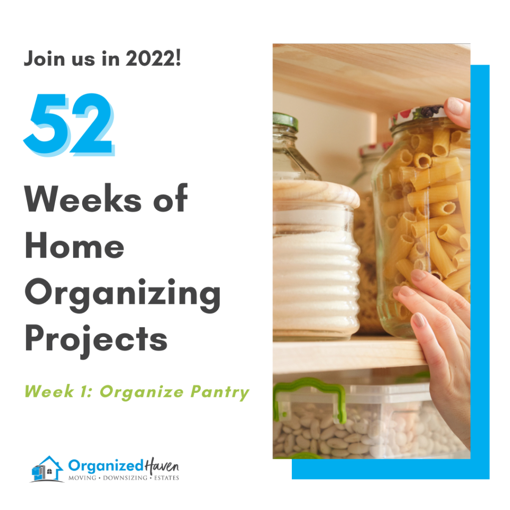 52 Weeks of Home Organizing Projects