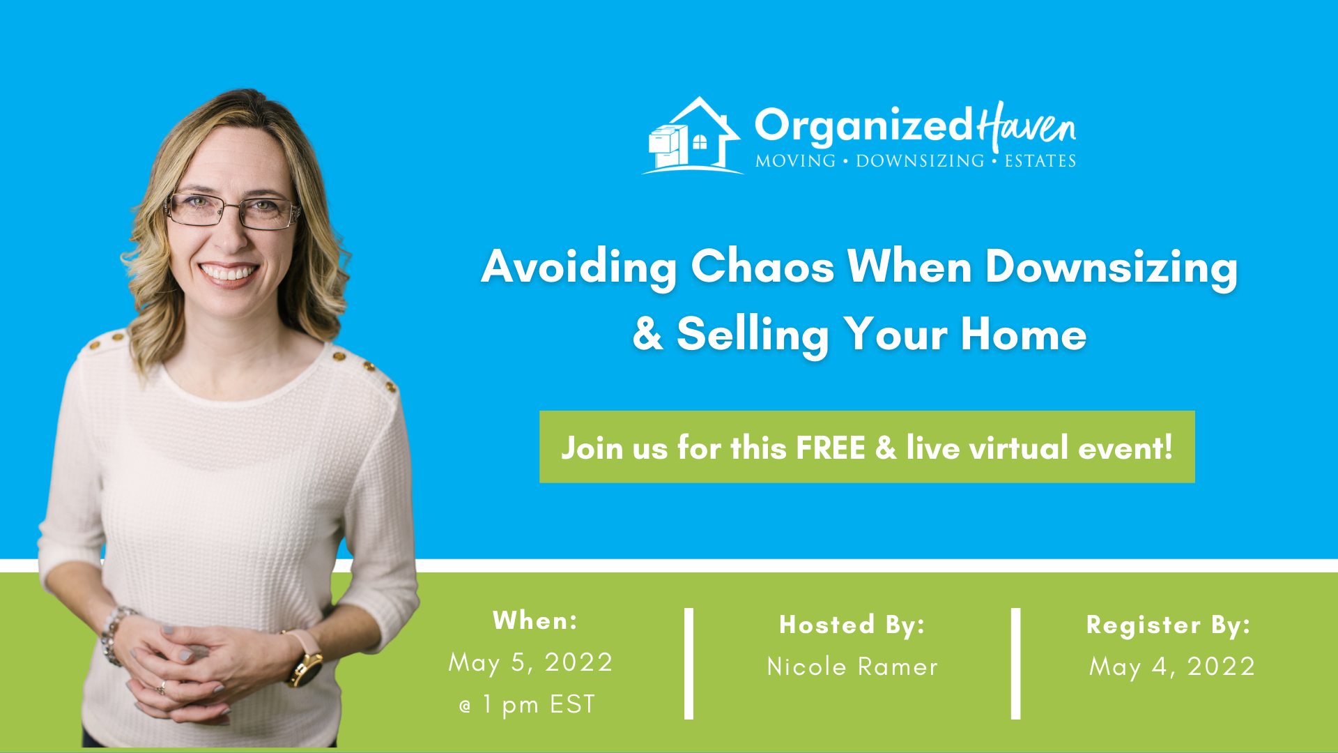 Avoiding Chaos When Downsizing & Selling Your Home