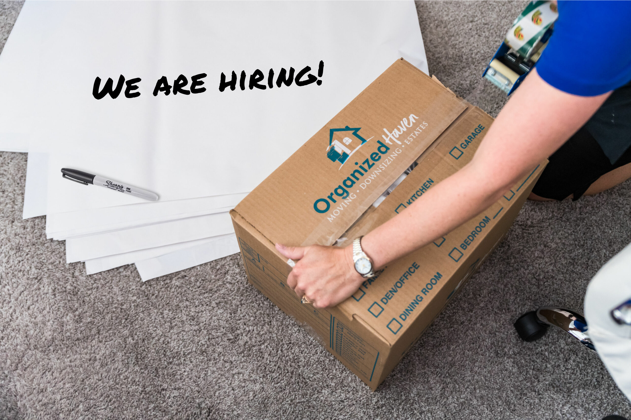 professional organizing positions, senior move management positions and mover positions in Lakeland, Polk, Central Florida | Organized Haven