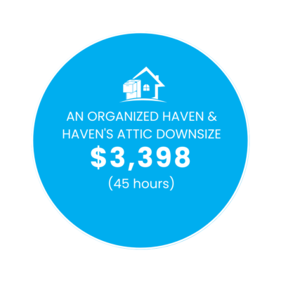 45 Hours: An Organized Haven & Haven's Attic Downsize